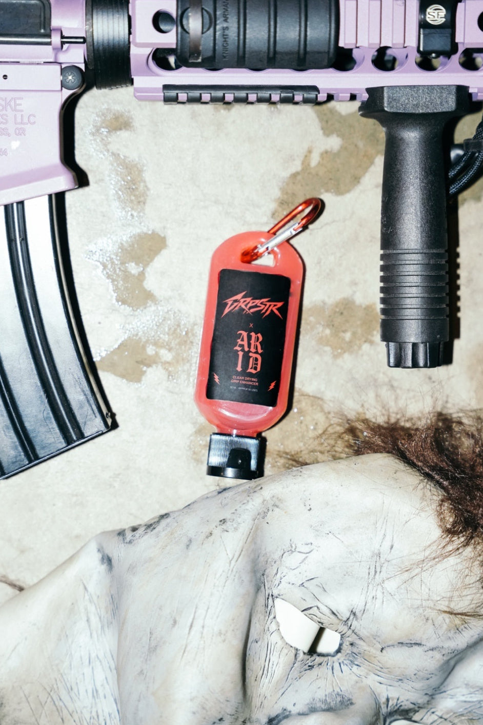 GRPSTR × ARID GRPSAUCE — Blood Red Collab